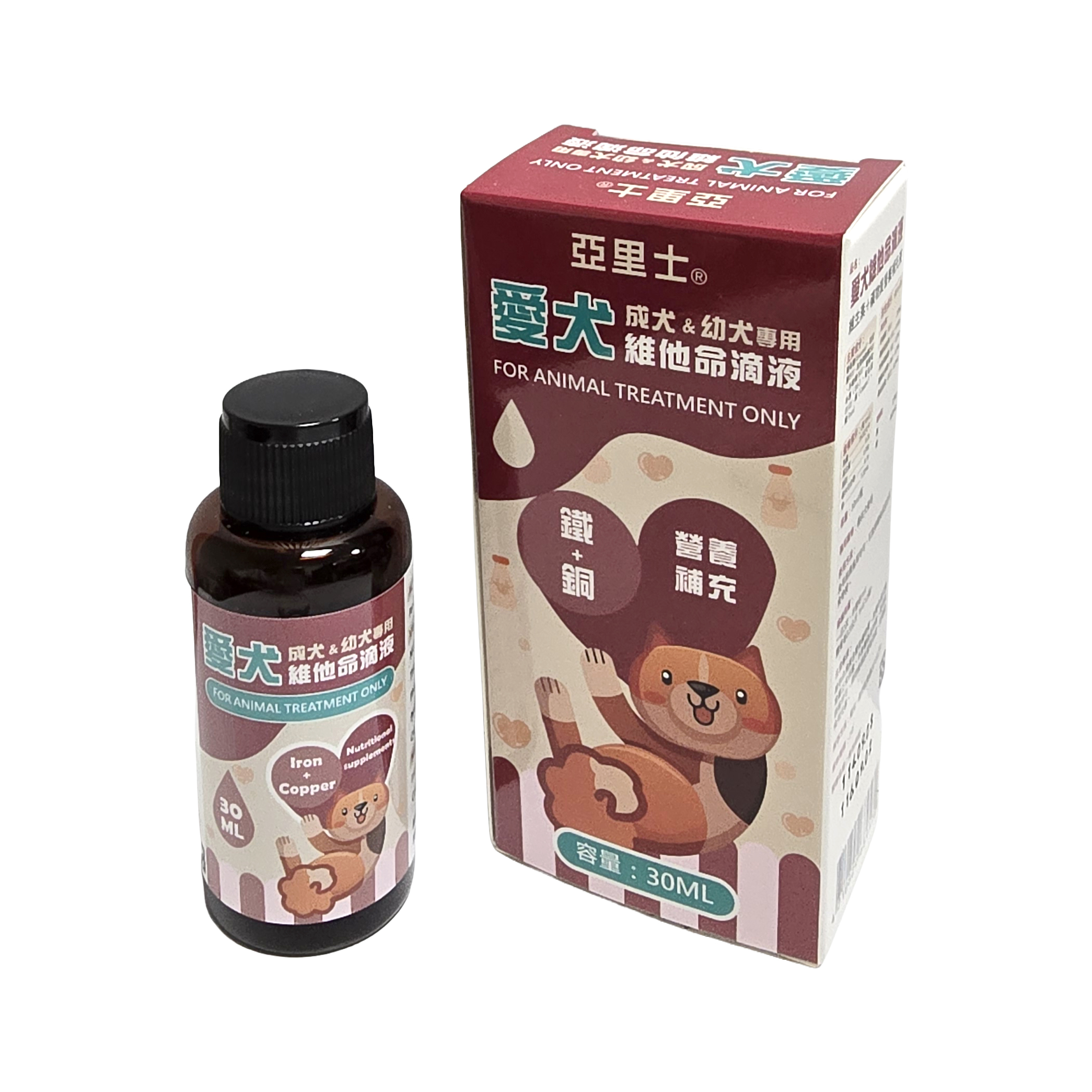 5E13-愛犬維他命滴液30ml 12